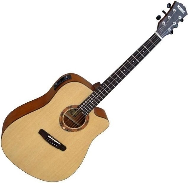 Dreadnought elektro-akoestische gitaar Marris DCE306 Natural