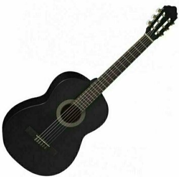 Klassieke gitaar Cort AC100 Black Satin - 1