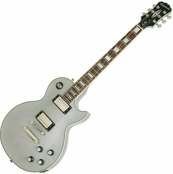 Chitară electrică Epiphone Les Paul Custom PRO TV Silver - 1