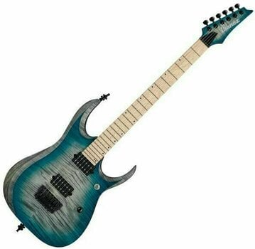 Electric guitar Ibanez RGD61AL-SSB Stained Sapphire Blue Burst - 1
