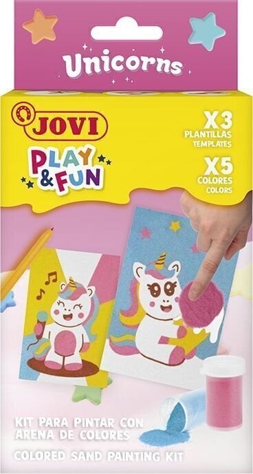 Sand Art Jovi  2105S01 PLAY & FUN Sand Art Unicorns