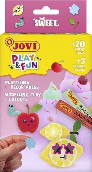 Пластилин за деца Jovi 2202S01 PLAY & FUN Пластилин за деца