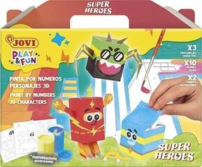 Tempera Paint Jovi 2304 PLAY & FUN Set of Temperas Super Heroes