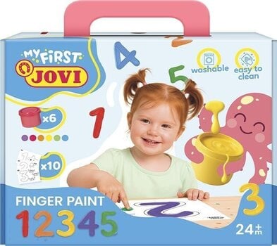 Couleur des doigts Jovi 540NM MY FIRST  Ensemble de peinture au doigt First Numbers - 1