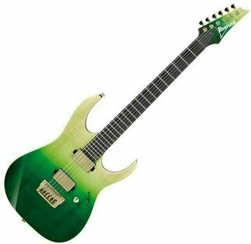 Elektrická gitara Ibanez LHM1-TGG Transparent Green Radiation - 1