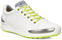 Heren golfschoenen Ecco Biom Hybrid 2 Mens Golf Shoes White/Lime 46