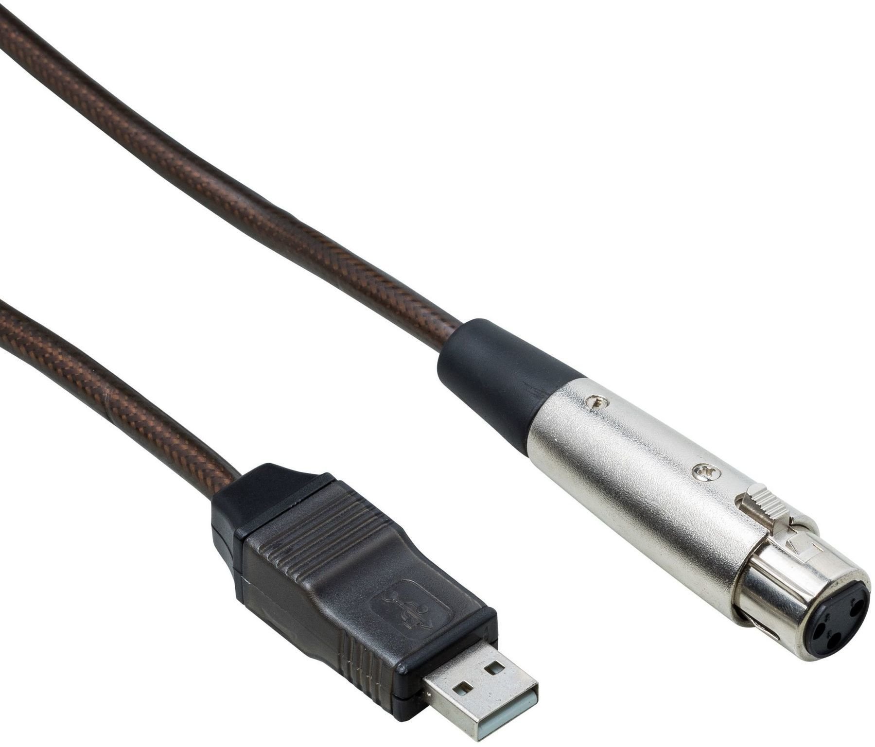 USB kabel Bespeco BMUSB200 Hnědá 3 m USB kabel