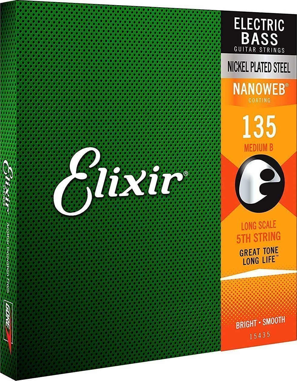 Einzelsaite für E-Bass Elixir 15435 Nanoweb Einzelsaite für E-Bass