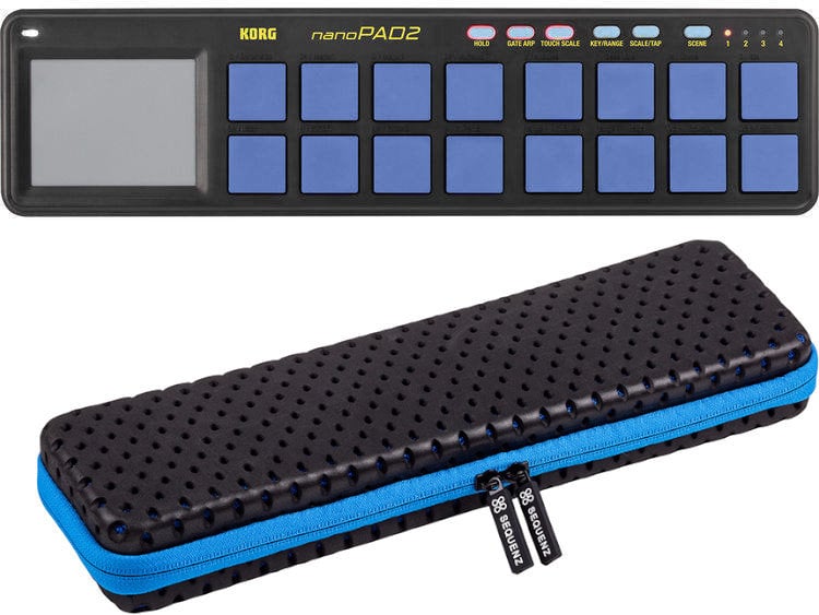 MIDI kontroler, MIDI ovládač Korg nanoPAD2 BLYL Set