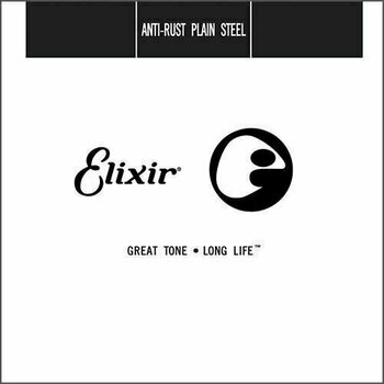 Samostatná struna pre gitaru Elixir 13013 Plain Steel .013 Samostatná struna pre gitaru - 1