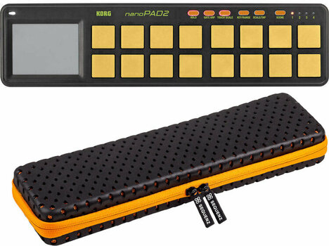 MIDI kontroler, MIDI ovládač Korg nanoPAD 2 ORGR Set - 1