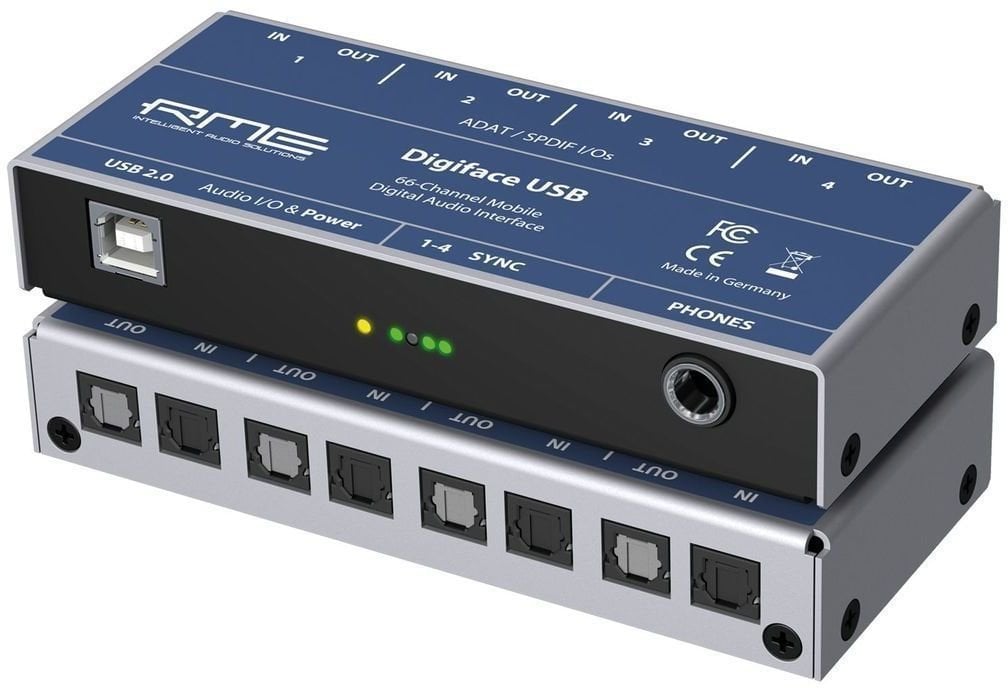 USB-audio-interface - geluidskaart RME Digiface USB