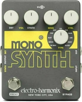 Pedal de efeitos para guitarra Electro Harmonix Mono Synth - 1