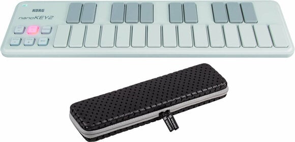 MIDI keyboard Korg nanoKEY 2 WH Set - 1