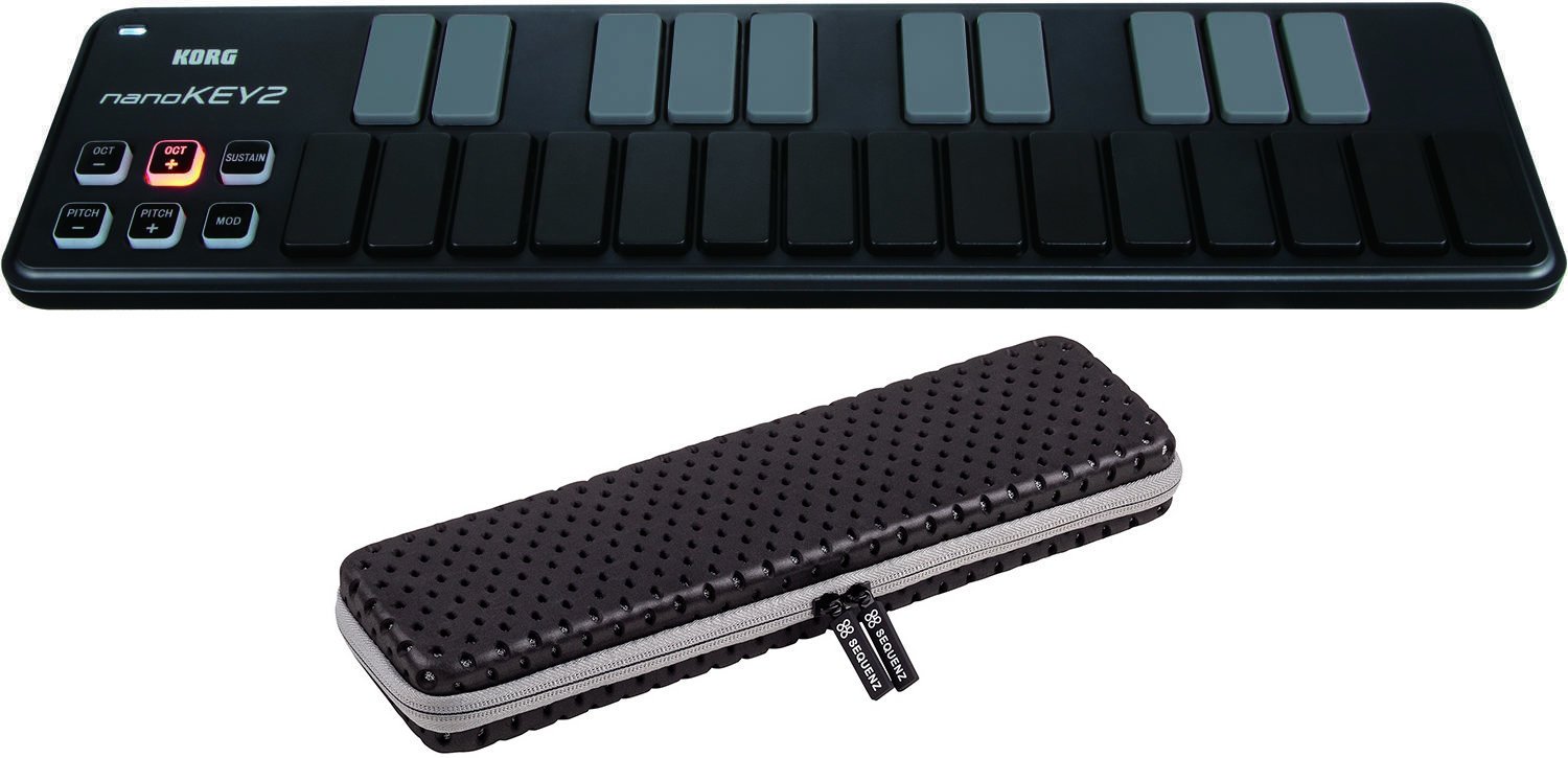 Master Keyboard Korg nanoKEY 2 BK Set