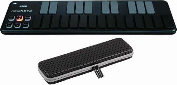 MIDI keyboard Korg nanoKEY 2 BK Set - 1