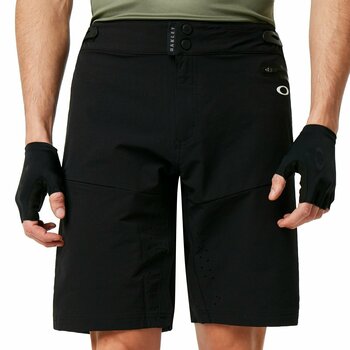 Biciklističke hlače i kratke hlače Oakley MTB Trail Blackout/Grey L Biciklističke hlače i kratke hlače - 1