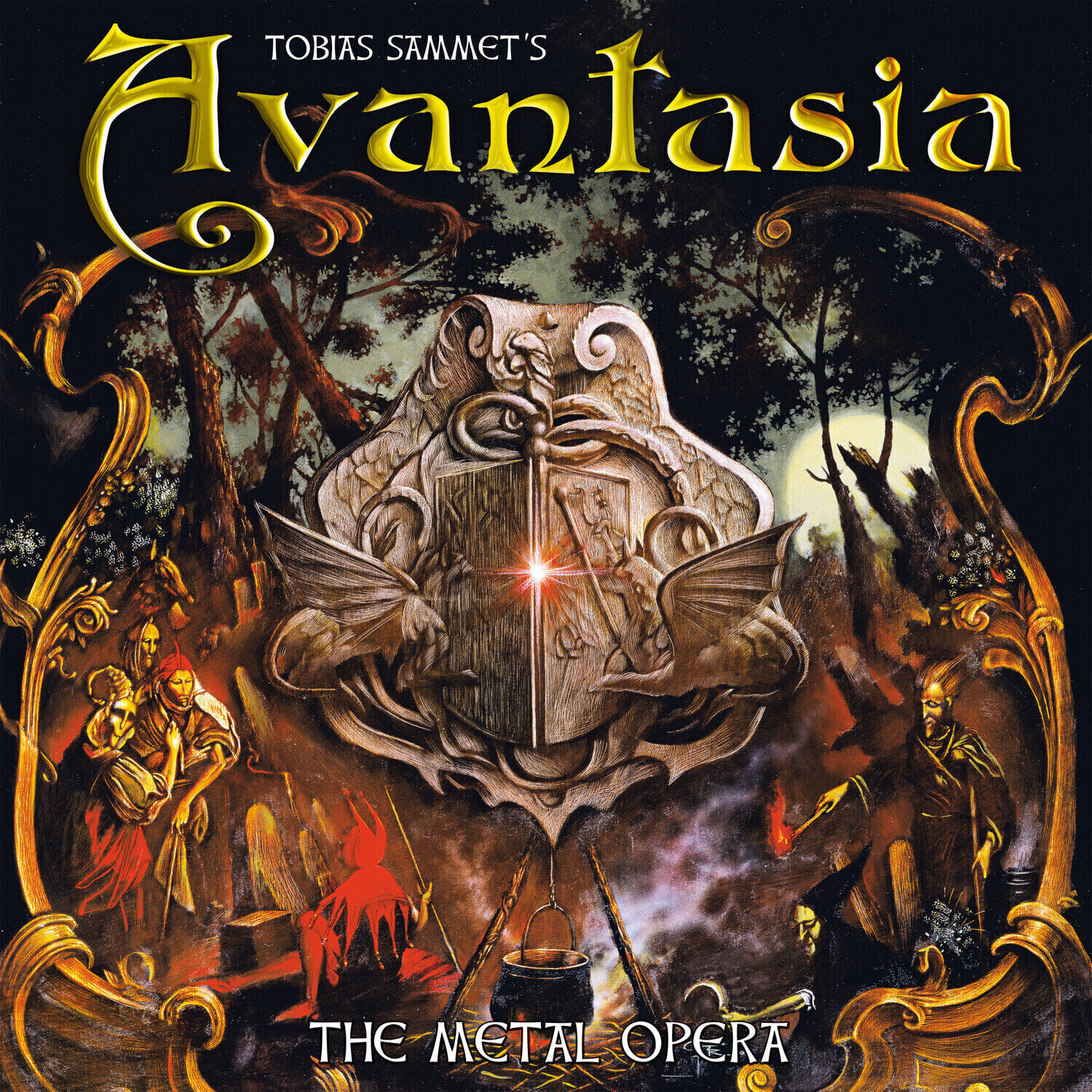 Vinyl Record Avantasia - The Metal Opera (25th Anniversary Edition) (Marble Coloured) (2 LP)