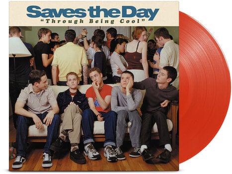 Disque vinyle Saves The Day - Through Being Cool (Flame Red Coloured) (LP) - 1