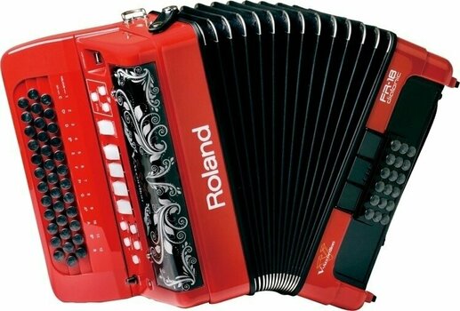 Digitale accordeon Roland FR18D-RD V-Accordion Diatonic Red - 1