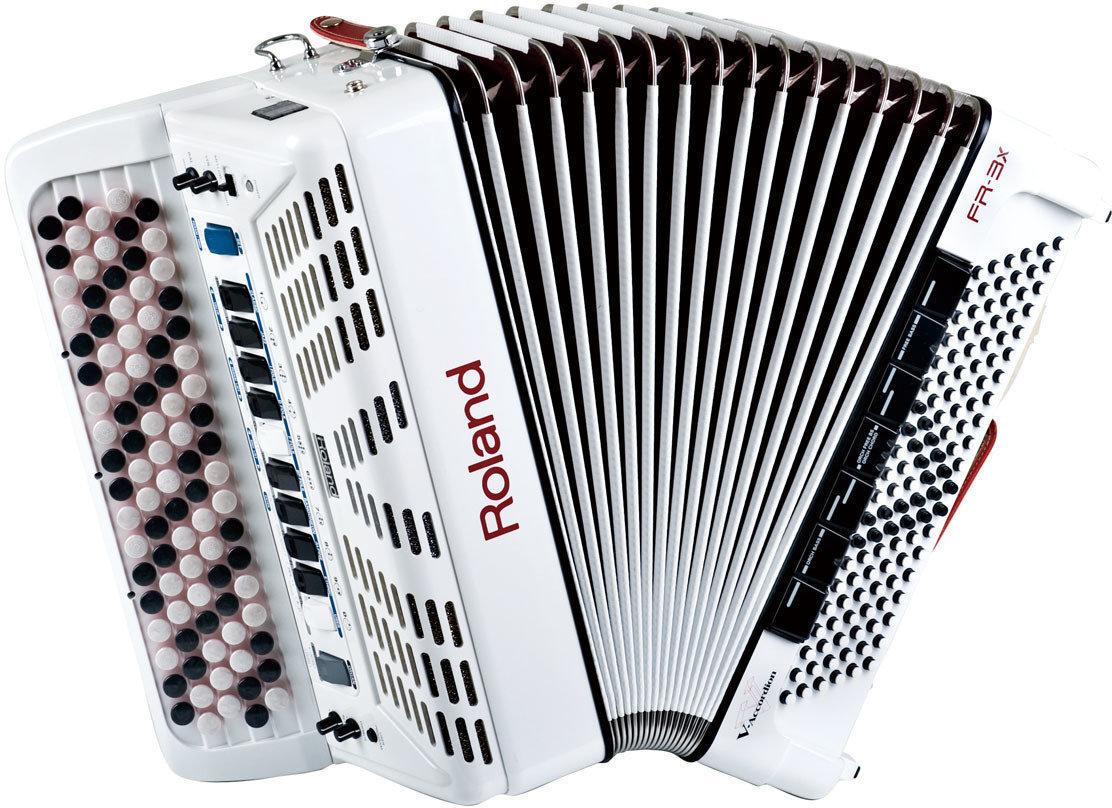 Digitale accordeon Roland FR-3XB V-Accordion White