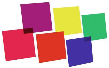 Farbfilter für Leuchte Eurolite Color filter Set  64 - 6