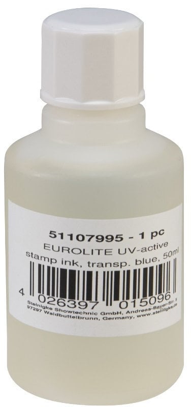 UV-aktive Leuchtfarben Eurolite stamp 50 ml Blau UV-aktive Leuchtfarben