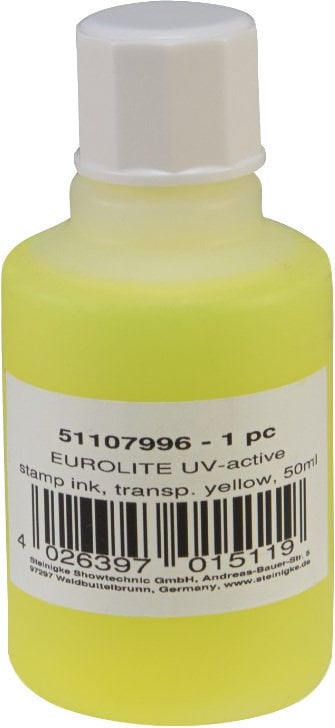 UV actieve kleur Eurolite stamp 50 ml Yellow UV actieve kleur