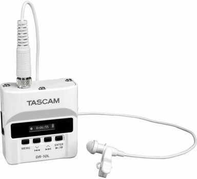 Portable Digital Recorder Tascam DR-10-LW White - 1