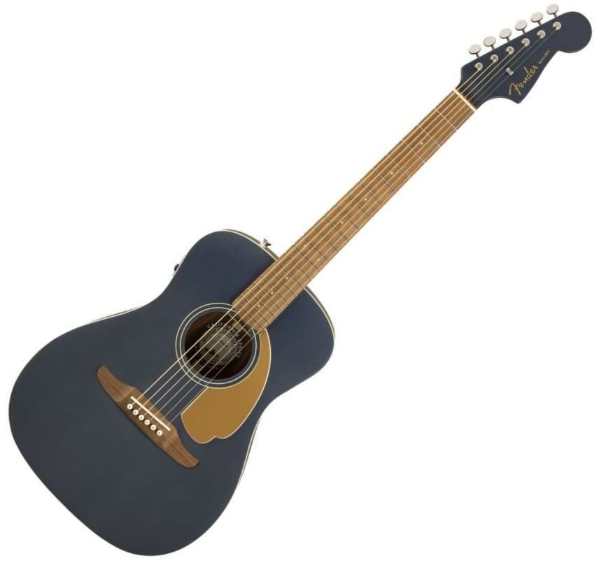 Elektroakustisk gitarr Fender Malibu Player WN Midnight Satin