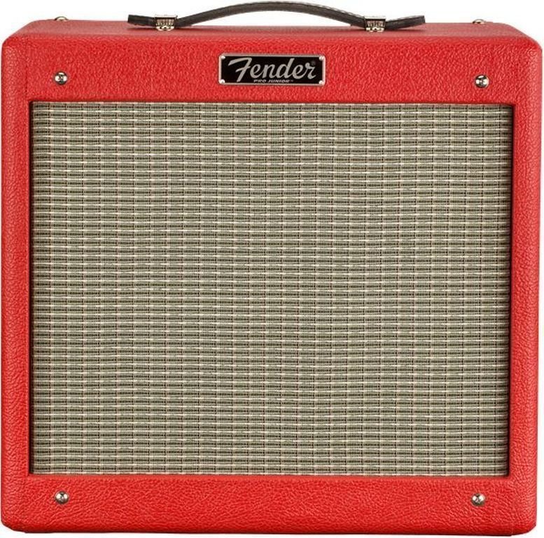 Gitarrkombinationer med förstärkningsrör Fender Pro Junior IV FSR Brit Red