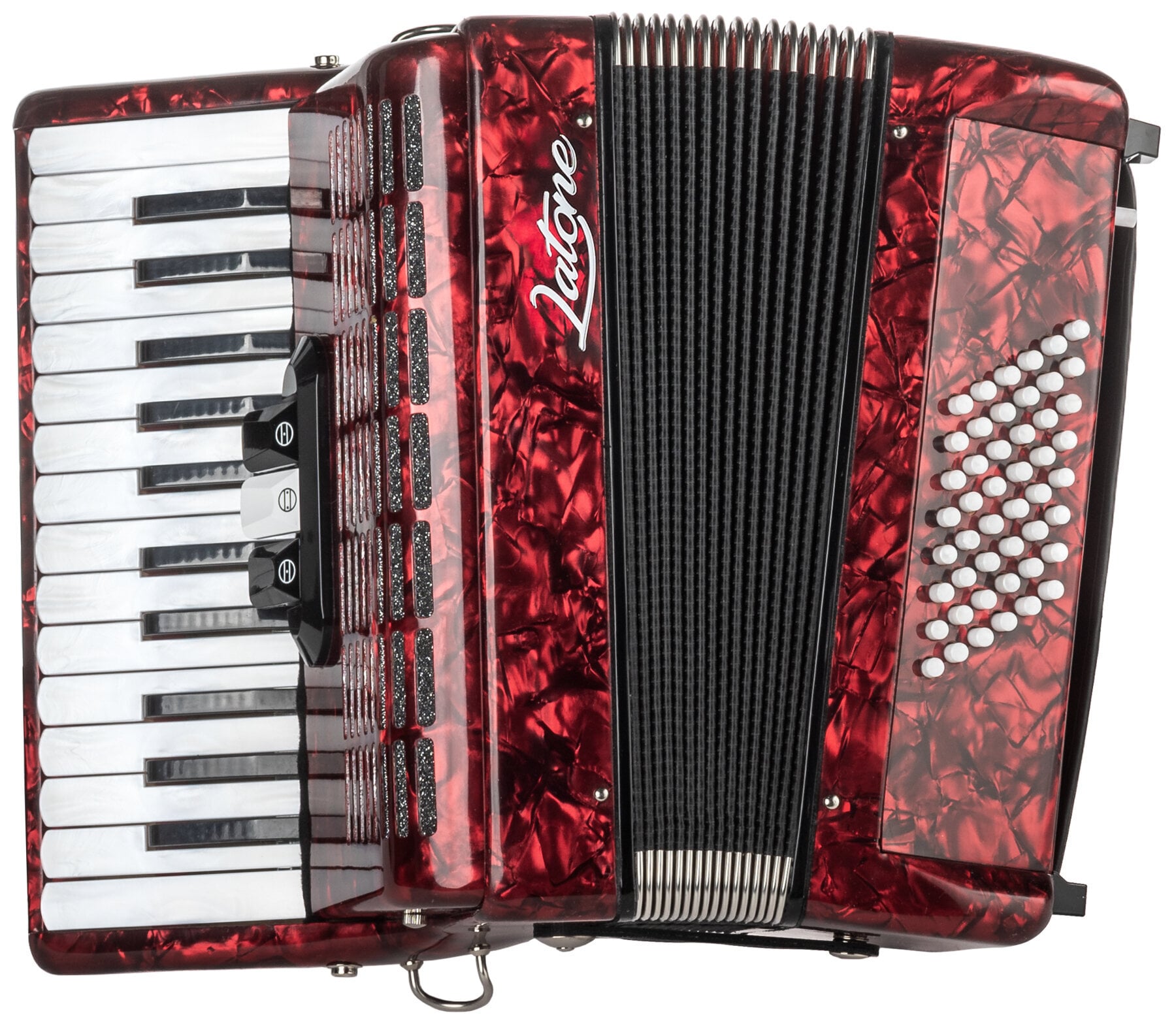 Klávesový akordeon
 Latone MasterChord 26K 48RD Klávesový akordeon Red