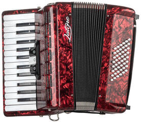 Piano accordion Latone MasterChord 26K 48RD Piano accordion Red