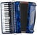 Klávesový akordeón Latone MasterChord 34K 60BL Klávesový akordeón Blue