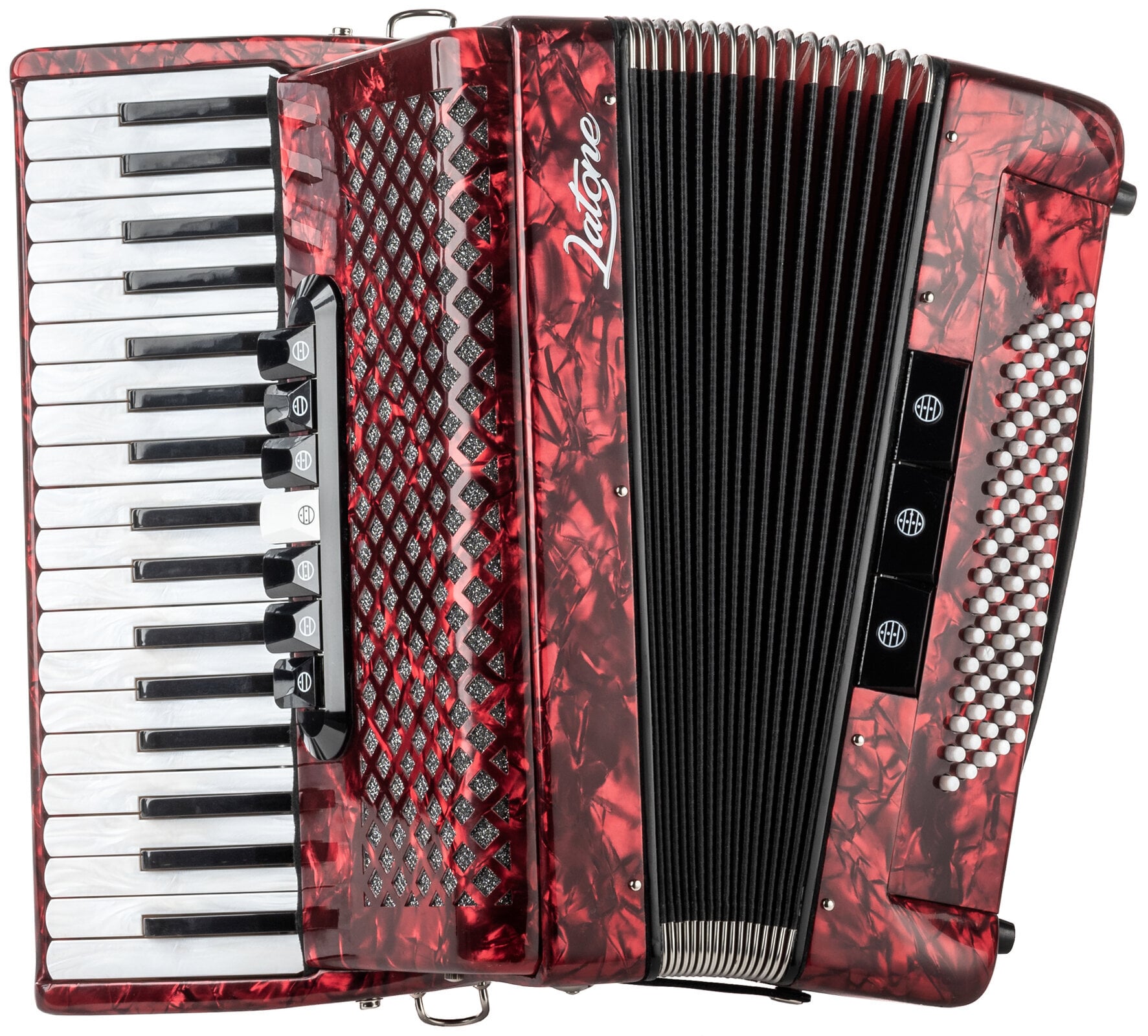 Acordeon cu clape
 Latone MasterChord 37K 96RD Acordeon cu clape Red