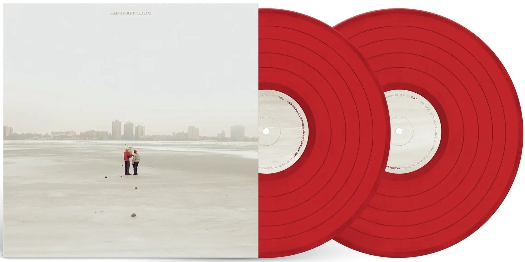 Vinyl Record Racing Mount Pleasant - Racing Mount Pleasant (Indie Exclusive) (Limited Edition) (Apple Red Coloured) (2 LP)
