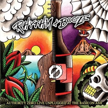 Vinyl Record Authority Zero - Rhythm + Booze: Live (Indie Exclusive) (Limited Edition) (Gray Coloured) (2 LP) - 1