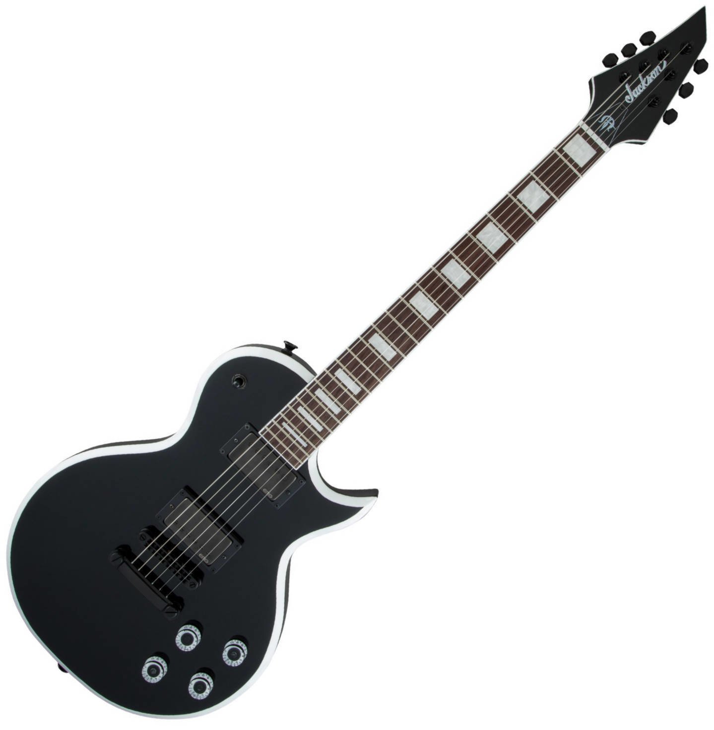 Elektrisk guitar Jackson X Series Marty Friedman MF-1 IL Black with White Bevels