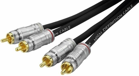 Audió kábel Monacor ACP-500/50 5 m Audió kábel - 1
