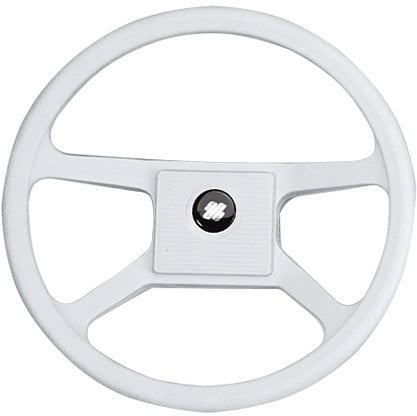 Ruder Ultraflex V33W Steering Wheel White