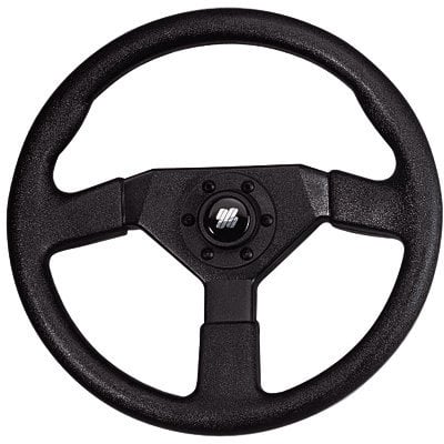 Boat Steering Wheel Ultraflex V38 Steering Wheel Black