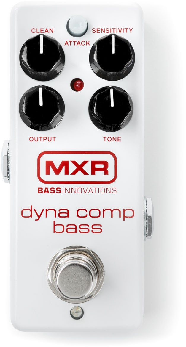 Pedal de efectos de bajo Dunlop MXR M282 Dyna Comp Bass Compressor Pedal de efectos de bajo
