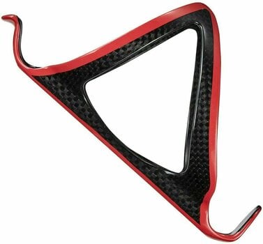 Bicycle Bottle Holder Supacaz Fly Cage Carbon Red - 1