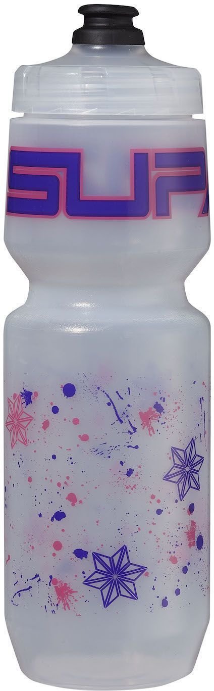 Fietsbidon Supacaz Bottles Splat Neon Pink/Neon Purple