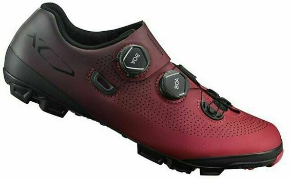Men's Cycling Shoes Shimano SH-XC701 Red 44 Men's Cycling Shoes - 1