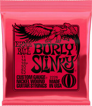 Struny pre elektrickú gitaru Ernie Ball 2226 Burly Slinky - 1