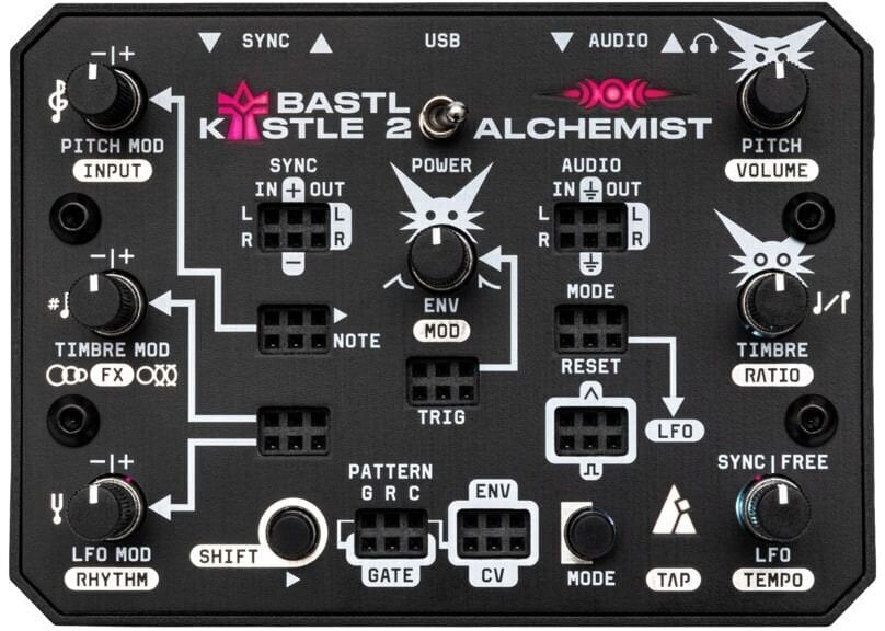 Zsebszintetizátor Bastl Instruments Alchemist Zsebszintetizátor