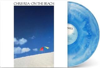 Disc de vinil Chris Rea - On The Beach (40th Anniversary Edition) (Sea Blue Marble Coloured) (LP)