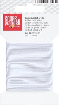Materijal Knorr Prandell 212239199 Гумена шнура White Ø 1 mm × 5 m 1 - 1