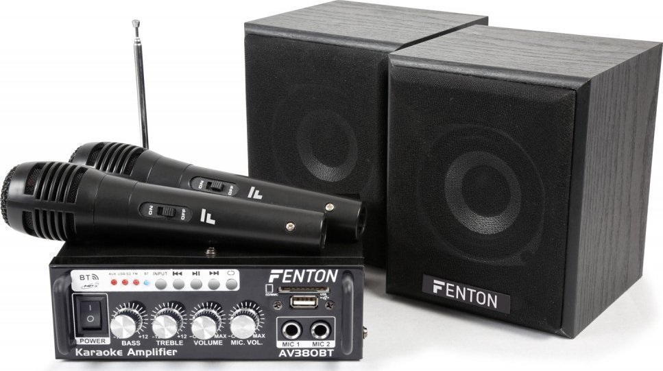 Karaoke-systeem Fenton SK103145 Mini Karaoke Audio Set